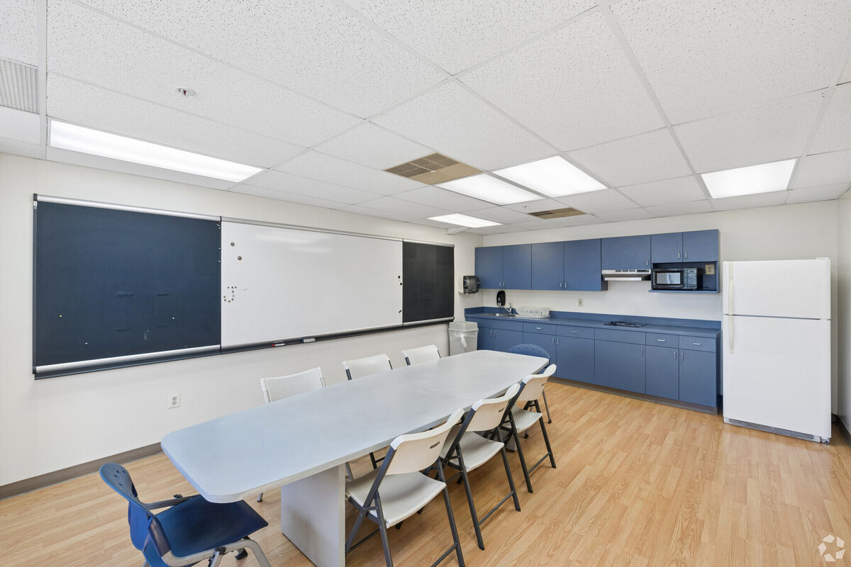Conference room and kitchenette