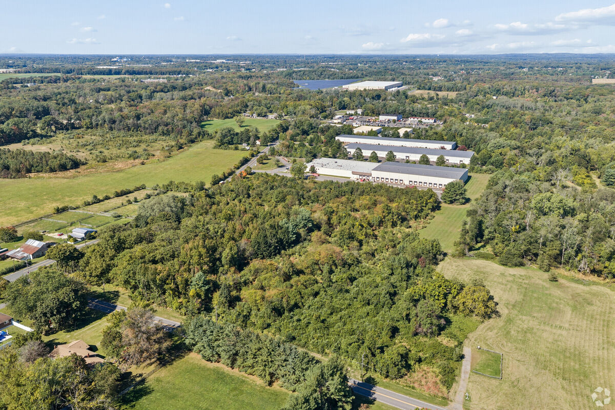 Aerial — looking north